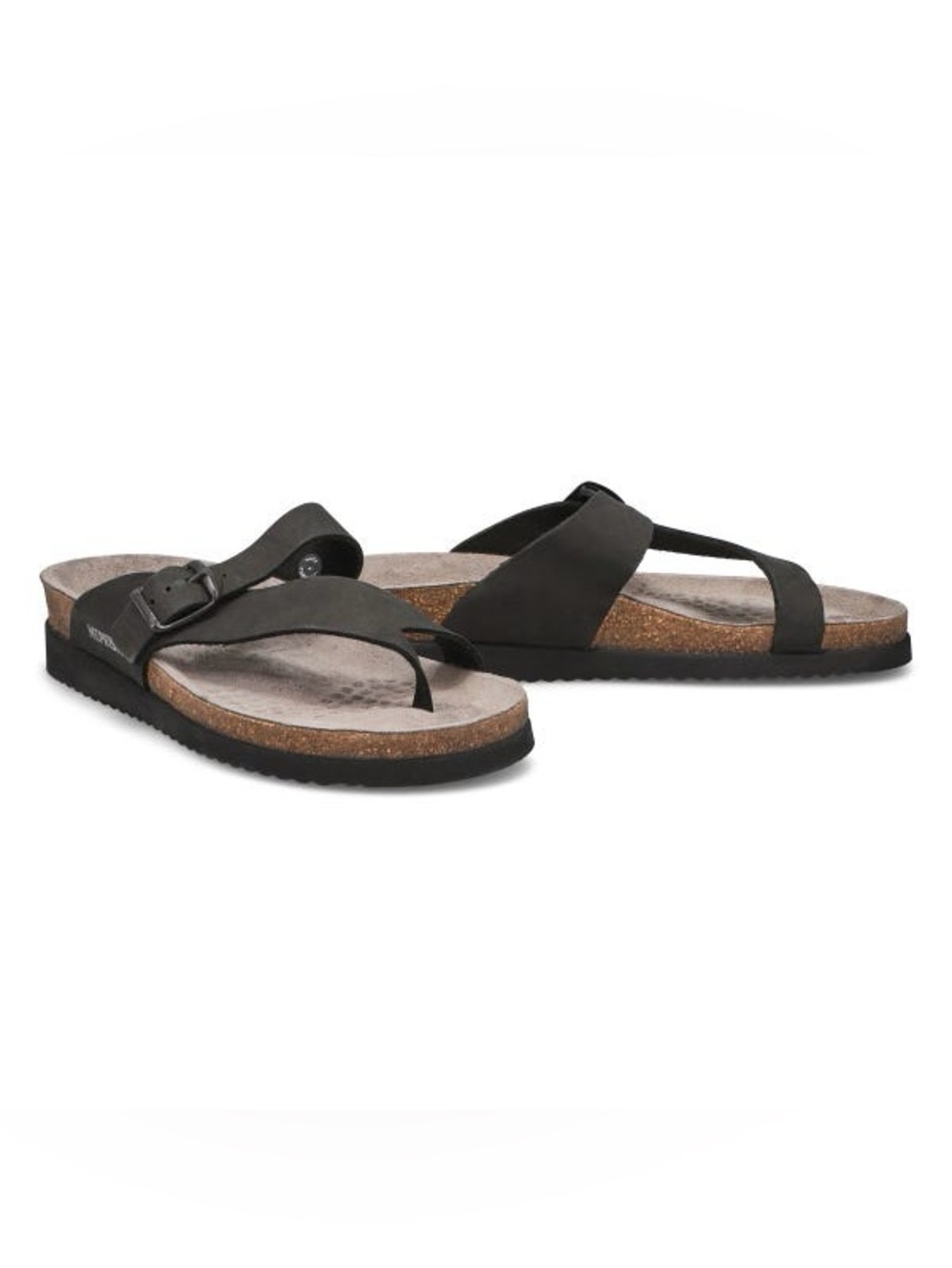 Mephisto Leather Helen Toe Loop Sandals Size 40 / US 9